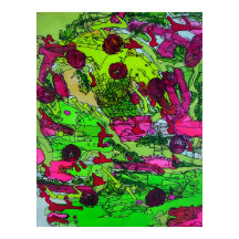 Vol van Mijzelf Marie Gage Abstracte Fine Art