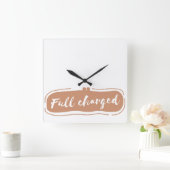 vol vierkante klok (Huis)