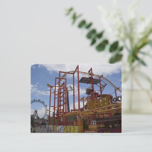Volare Im Prater Wien Briefkaart (Staand voorkant)