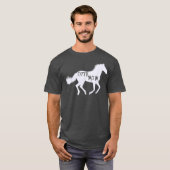Volbloed Paard T-shirt OTTB Moeder Ruitersport Gif (Voorkant volledig)
