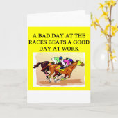 volbloed paardenrennen kaart (Gele Bloem)