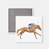 Volbloed Racehorse Magnet (Voorkant / Achterkant)