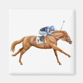 Volbloed Racehorse Magnet (Voorkant)