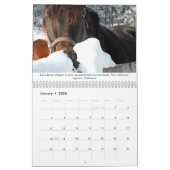 Volbloedpaarden liefhebbers 12 maanden kalender (Jan 2026)