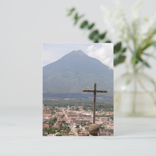 Volcan Agua, Guatemala, Briefkaart (Staand voorkant)