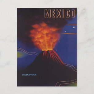  Volcan Parícutin Mexico Eruption Briefkaart