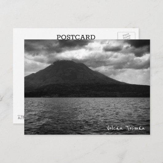 Volcán Tolimán in Guatemala Briefkaart (Voorkant / Achterkant)