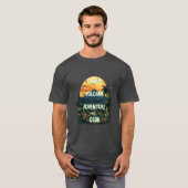 Volcanic Adventures: Natuur-geïnspireerde outdoor  T-shirt (Voorkant volledig)