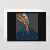 Volcanic Eruption Volcano Eruption Lava Briefkaart (Voorkant / Achterkant)