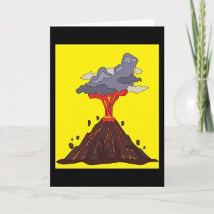 Volcanic Eruption Volcano Eruption Lava Kaart
