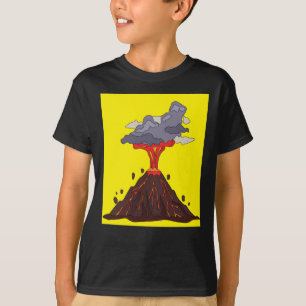 Volcanic Eruption Volcano Eruption Lava T-shirt