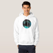 Volcanic Eye Mannen Hoodie (Voorkant volledig)
