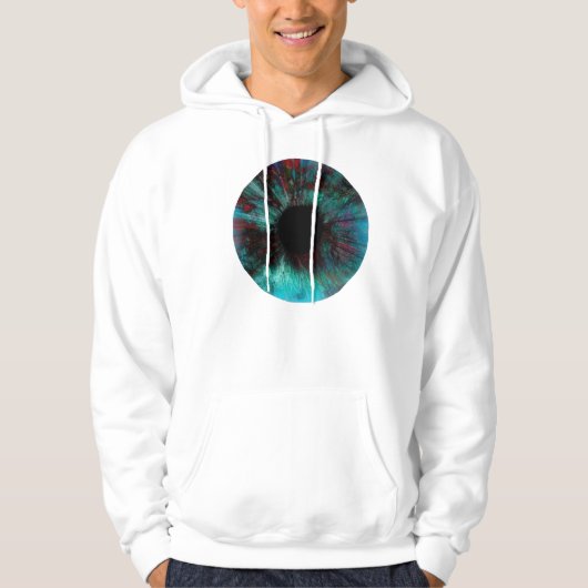 Volcanic Eye Mannen Hoodie (Voorkant)