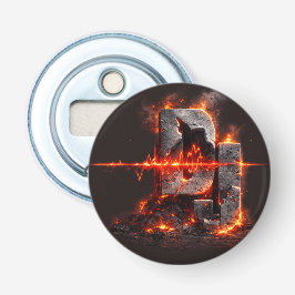 Volcanic Pulse DJ Button Flesopener