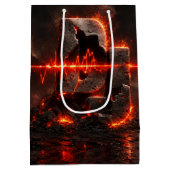 Volcanic Pulse DJ Medium Cadeauzakje (Achterkant)