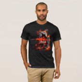 Volcanic Pulse DJ T-shirt (Voorkant volledig)