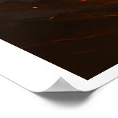 Volcanic White Tiger Premium Wall Art – Fine Art C Poster (Hoek)