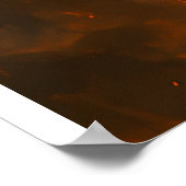 Volcanic White Tiger Premium Wall Art – Fine Art C Poster (Hoek)