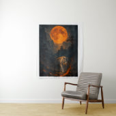 Volcanic White Tiger Premium Wall Art – Fine Art C Wandkleed (In situ)