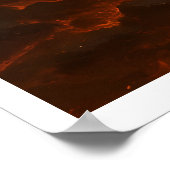 Volcanic White Tiger Premium Wall Art – Fine Art Poster (Hoek)