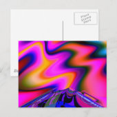 Volcano 2 Fine Fractal Art Briefkaart (Voorkant / Achterkant)