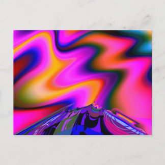 Volcano 2 Fine Fractal Art Briefkaart