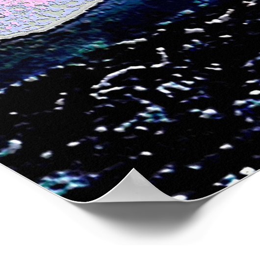 Volcano 7 enamel poster (Hoek)