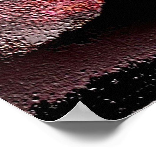 Volcano 9 enamel poster (Hoek)