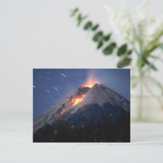 Volcano Briefkaart (Staand voorkant)