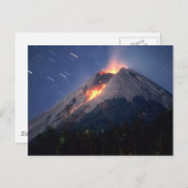 Volcano Briefkaart (Voorkant / Achterkant)