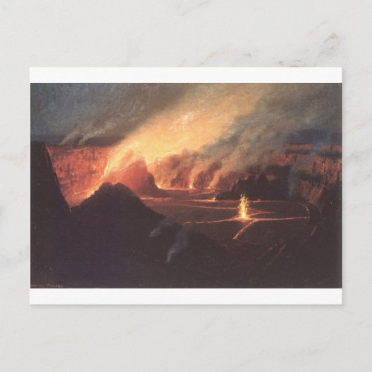 Volcano, ca. 1880s Hawaii Briefkaart (Voorkant)