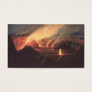 Volcano, ca. 1880s Hawaii Visitekaartjes