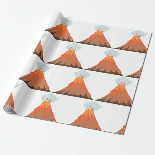 Volcano Cadeaupapier (Uitgerold)