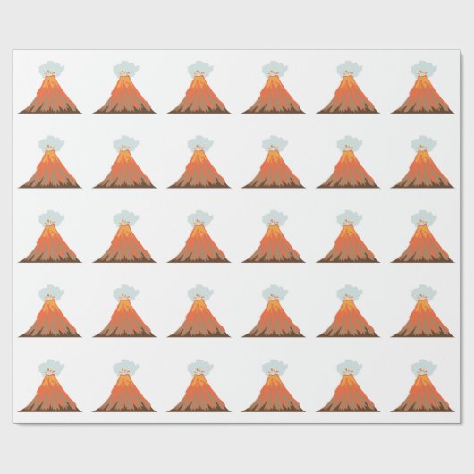 Volcano Cadeaupapier (Vlak)