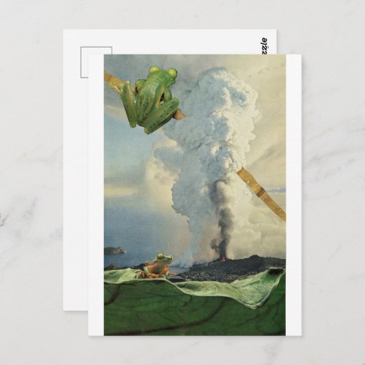 Volcano Chillin - Briefkaart (Voorkant / Achterkant)