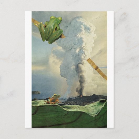 Volcano Chillin - Briefkaart (Voorkant)