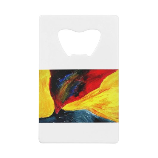Volcano Creditkaart Flessenopener (Voorkant)
