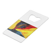 Volcano Creditkaart Flessenopener (Achterkant Gekanteld)