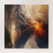 Volcano Eruption Legpuzzel (Horizontaal)