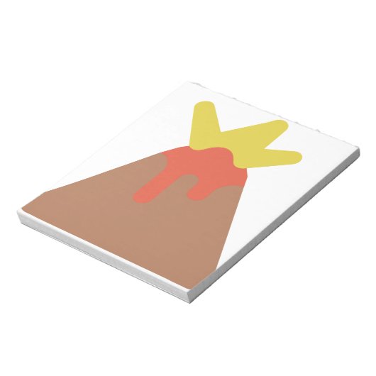 Volcano Eruption Notitieblok (Linkerzijde)