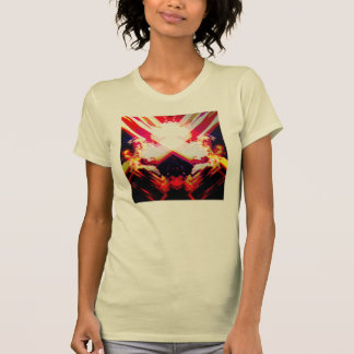 "Volcano Erupts" Kunst voor vrouwen T-shirt