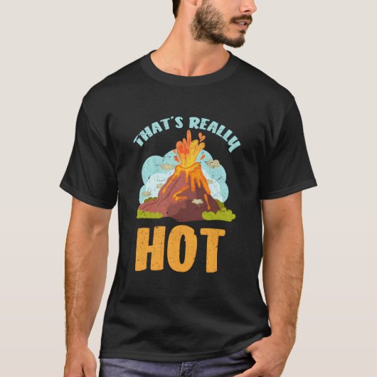 Volcano Geology T-shirt (Voorkant)