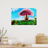 Volcano Goddess Pele Poster (Keuken)