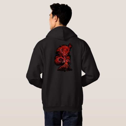 Volcano Hoodie (Achterkant volledig)