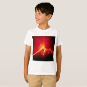 Volcano Hot Lava 1991 Costa Rica T-shirt (Voorkant volledig)