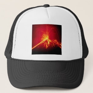Volcano Hot Lava 1991 Costa Rica Trucker Pet