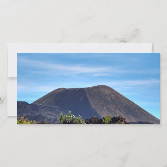 Volcano in Parícutin, fotokaart (Voorkant)