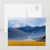 Volcano Incahuasi, Argentinië Briefkaart (Voorkant / Achterkant)