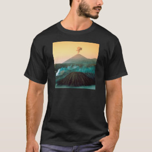 Volcano Indonesische uitbarsting T-shirt