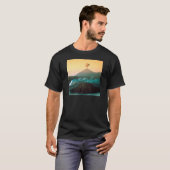 Volcano Indonesische uitbarsting T-shirt (Voorkant volledig)